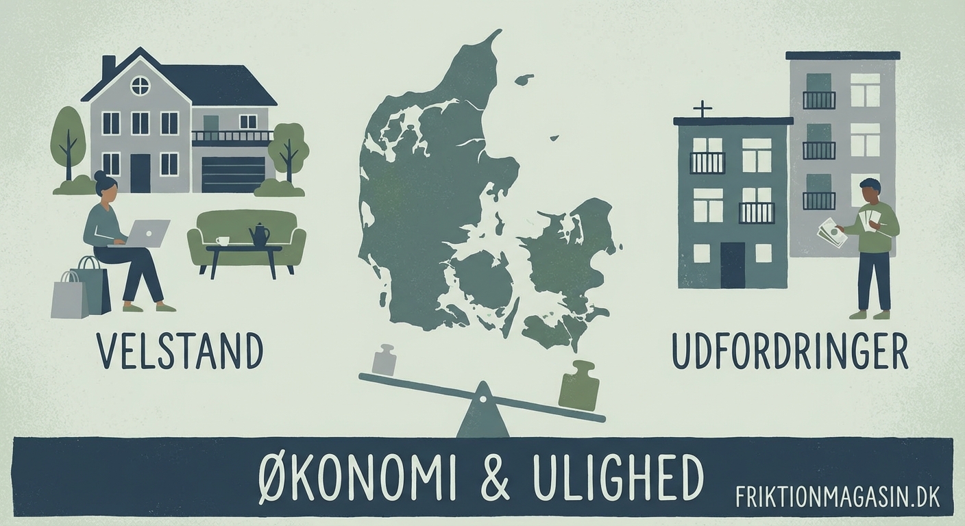 Økonomisk Ulighed i Danmark: En Analyse af Årsagerne - Illustration 2