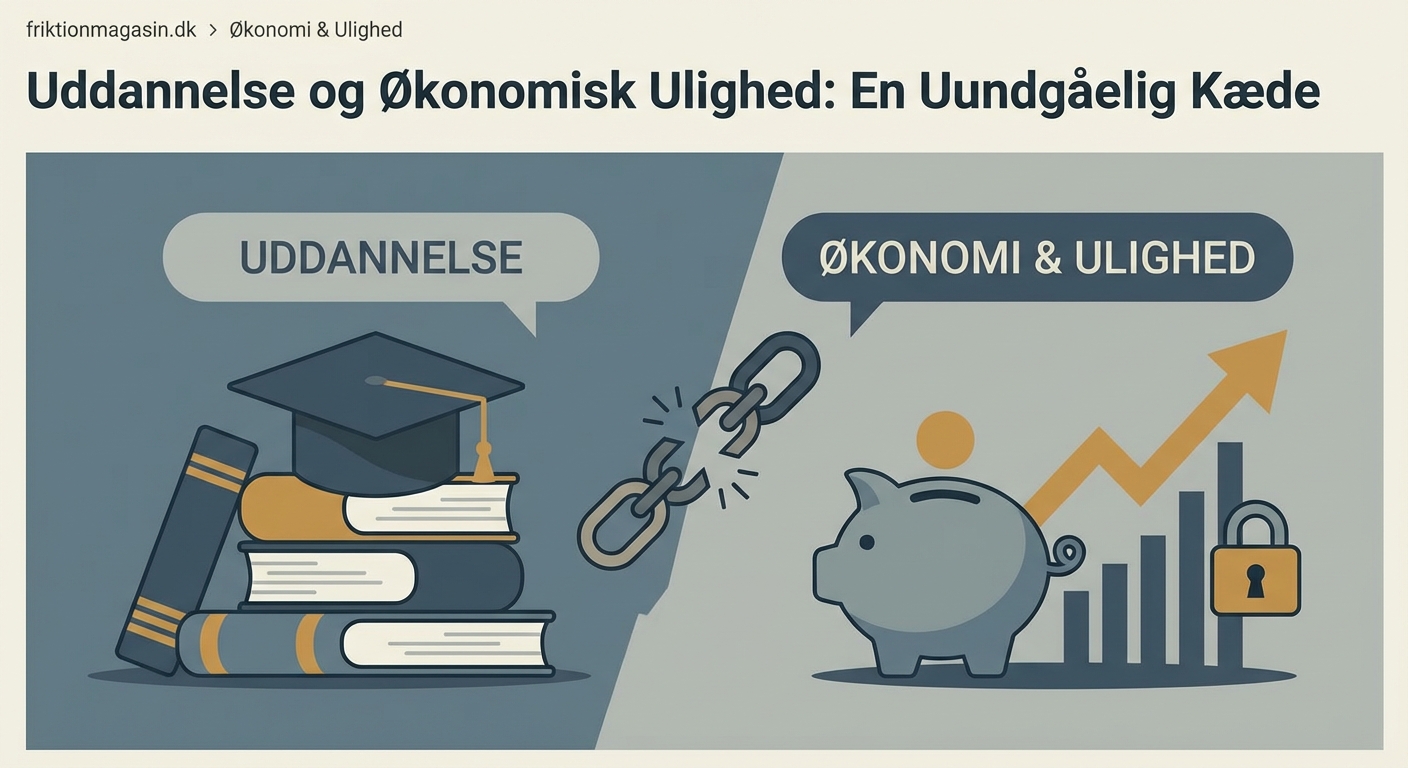 Uddannelse og Økonomisk Ulighed: En Uundgåelig Kæde - Illustration 1