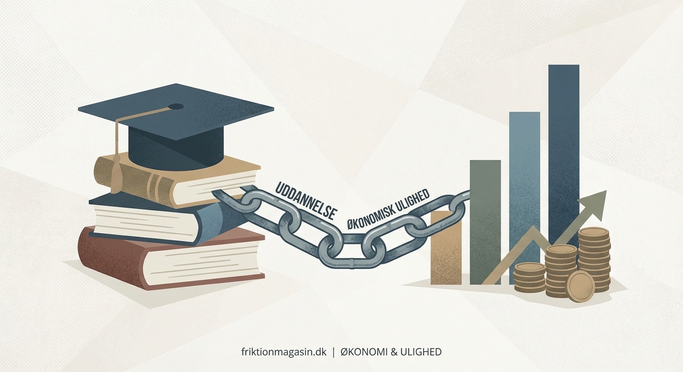 Uddannelse og Økonomisk Ulighed: En Uundgåelig Kæde - Illustration 2