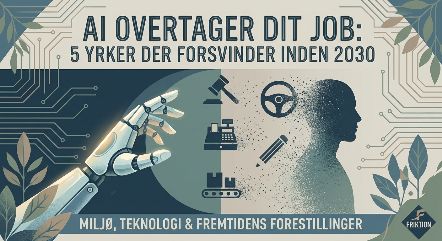 AI overtager dit job: 5 yrker der forsvinder inden 2030 — 2