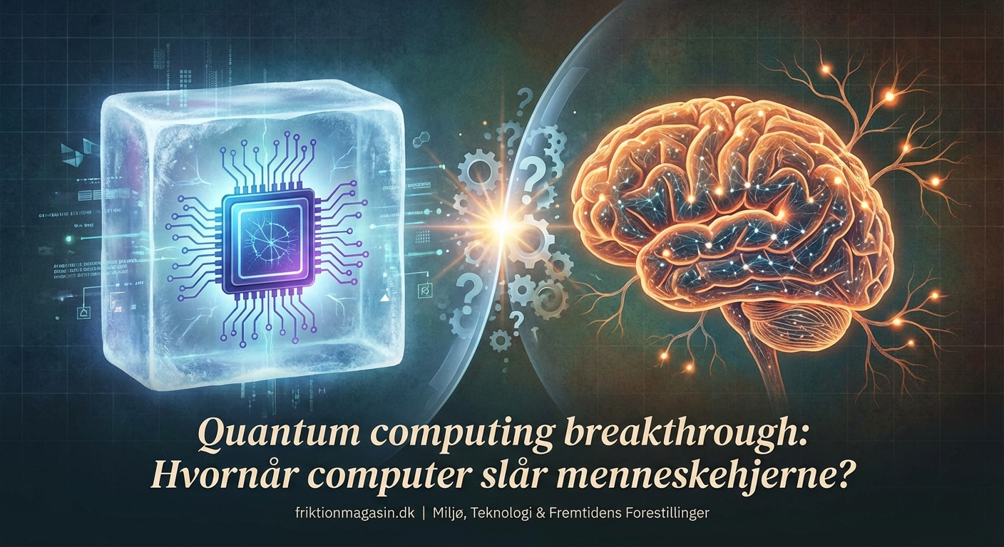 Quantum computing breakthrough: Hvornår computer slår menneskehjerne? - Illustration 1