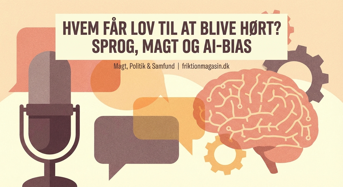 Hvem får lov til at blive hørt? Sprog, magt og AI-bias - Illustration 1