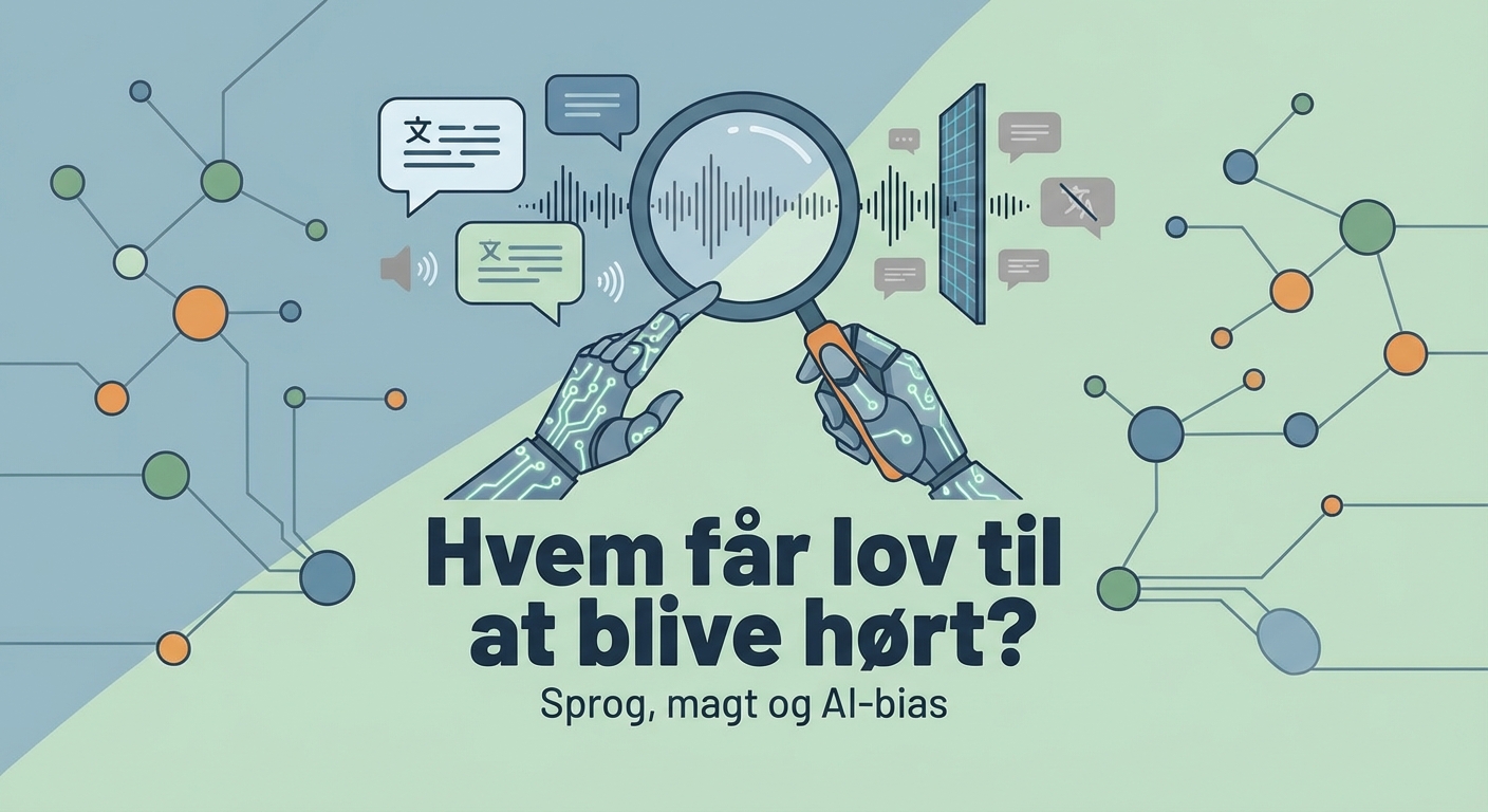 Hvem får lov til at blive hørt? Sprog, magt og AI-bias - Illustration 2
