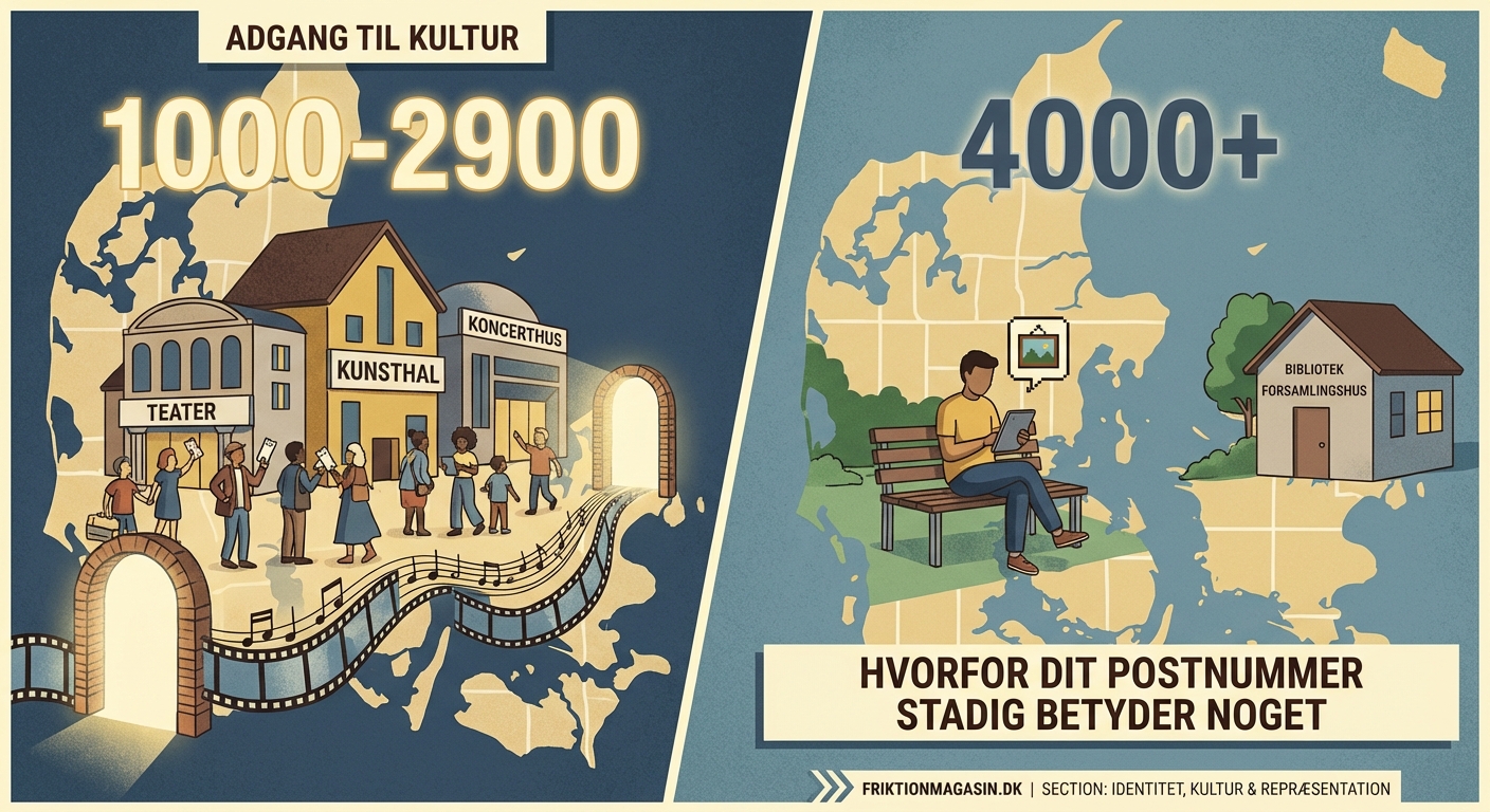Adgang til Kultur: Hvorfor Dit Postnummer Stadig Betyder Noget - Illustration 1