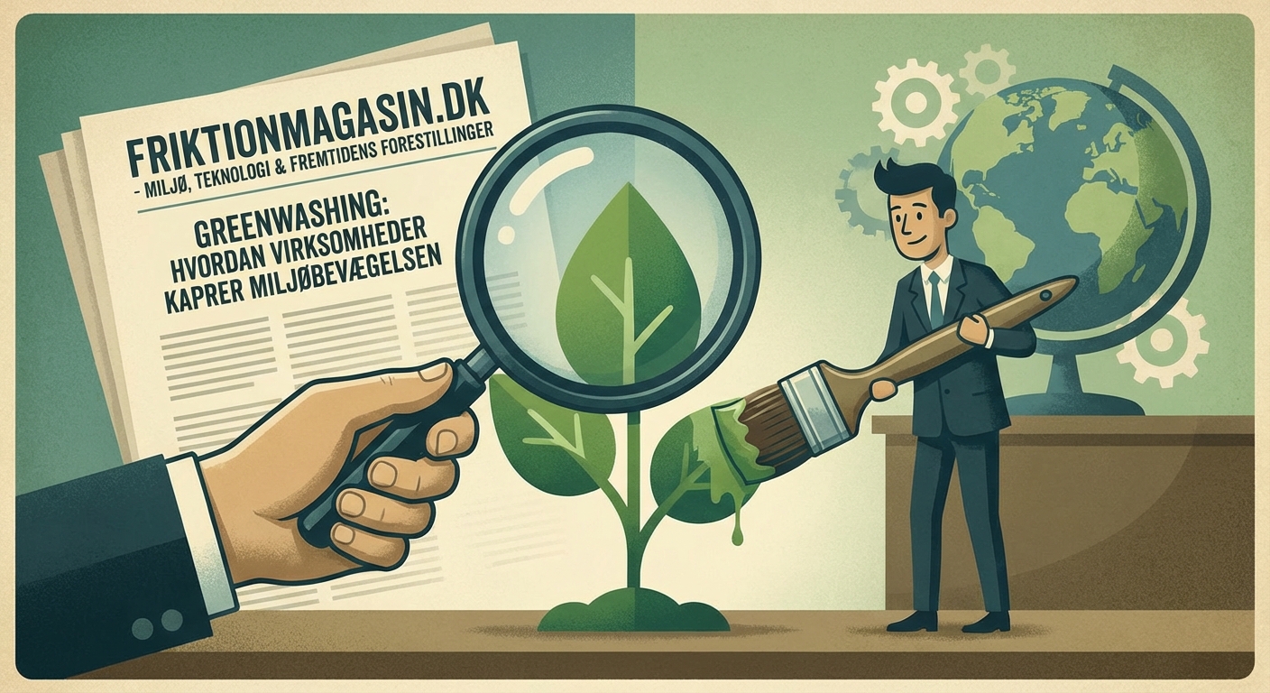 Greenwashing: Hvordan Virksomheder Kaprer Miljøbevægelsen - Illustration 1