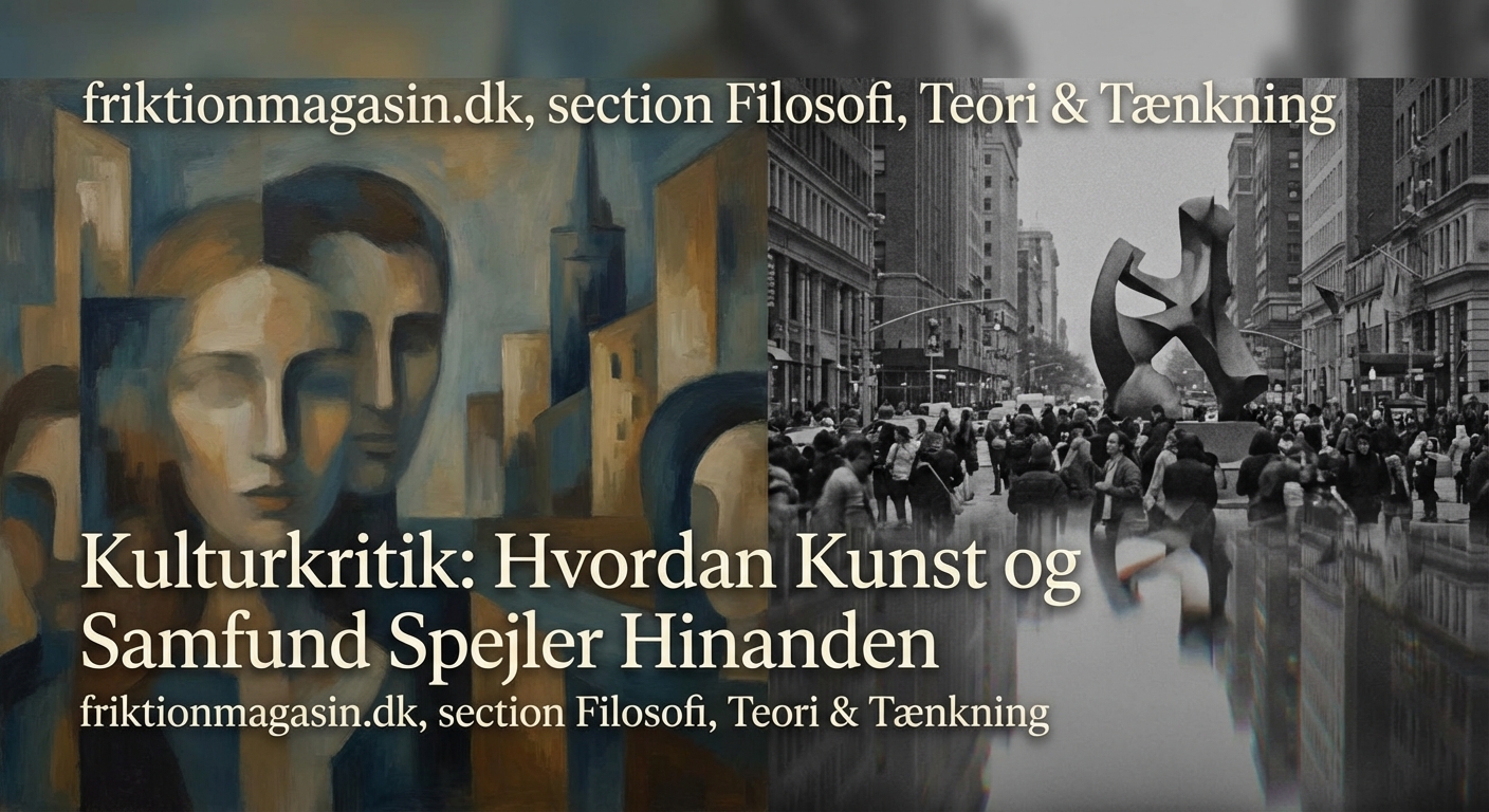 Kulturkritik: Hvordan Kunst og Samfund Spejler Hinanden - Illustration 1