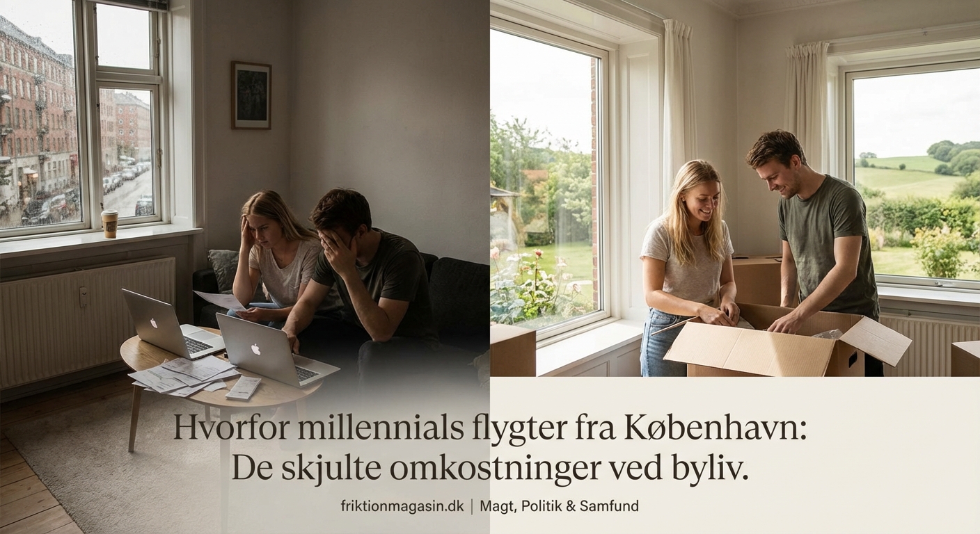 Hvorfor millennials flygter fra København: De skjulte omkostninger ved byliv - Illustration 1