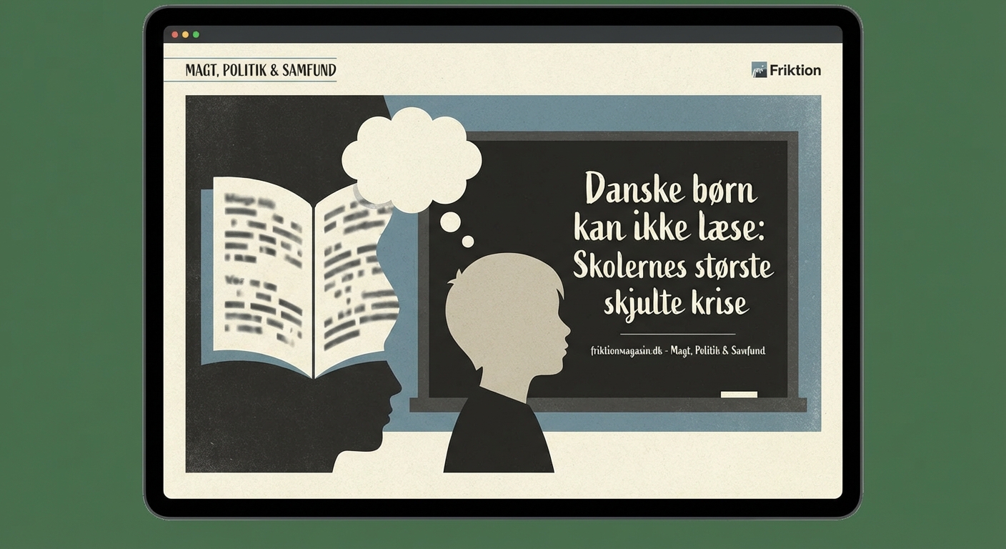 Danske børn kan ikke læse: Skolernes største skjulte krise — 1