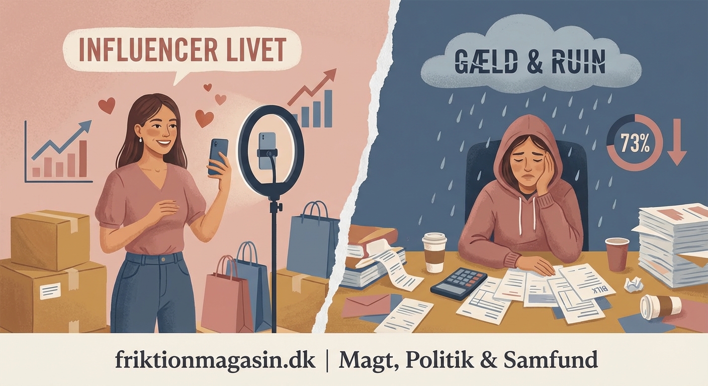 Fra influencer til gæld: Hvorfor 73% af mikroberømtheder er økonomisk ruinerede — 2