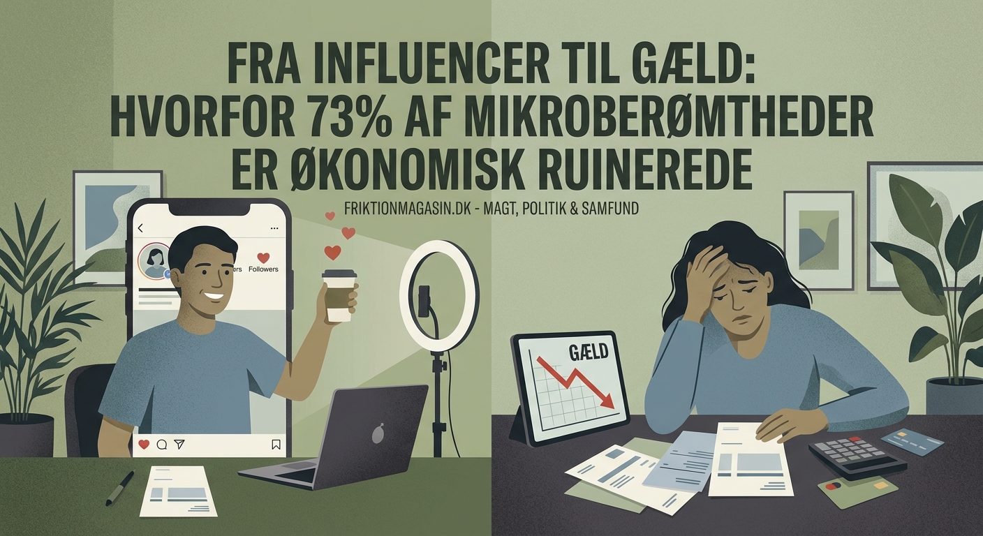 Fra influencer til gæld: Hvorfor 73% af mikroberømtheder er økonomisk ruinerede — 3
