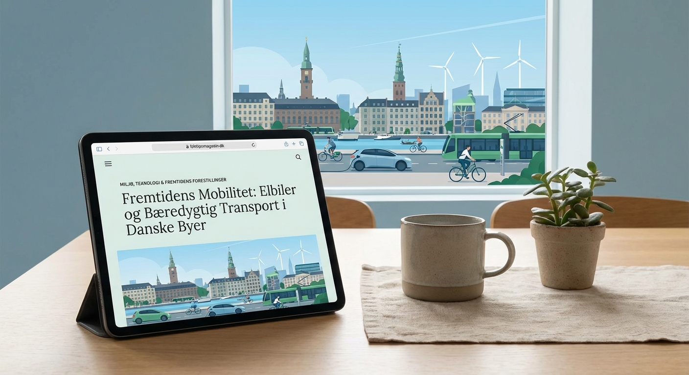 Fremtidens Mobilitet: Elbiler og Bæredygtig Transport i Danske Byer — 1
