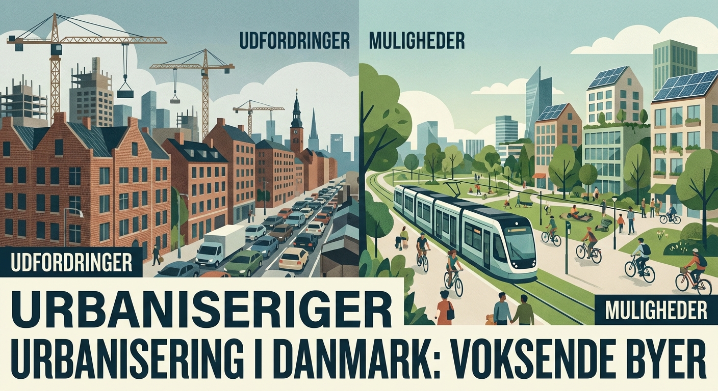 Urbanisering i Danmark: Udfordringer og Muligheder i Voksende Danske Byer — 1